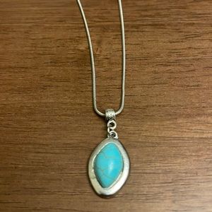 New Turquoise Necklace adjustable chain